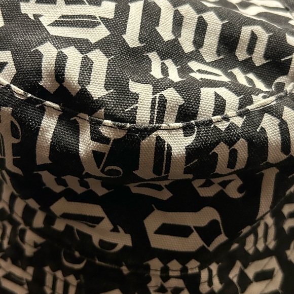 Palm Angles bucket hat cap one size logo all over print - Picture 2 of 7